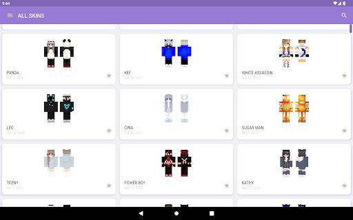 Skins for Minecraft 2 ဖန်သားပြင်ဓာတ်ပုံ 0