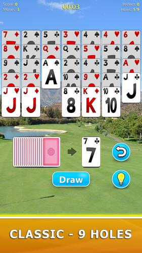 Golf Solitaire स्क्रीनशॉट 2