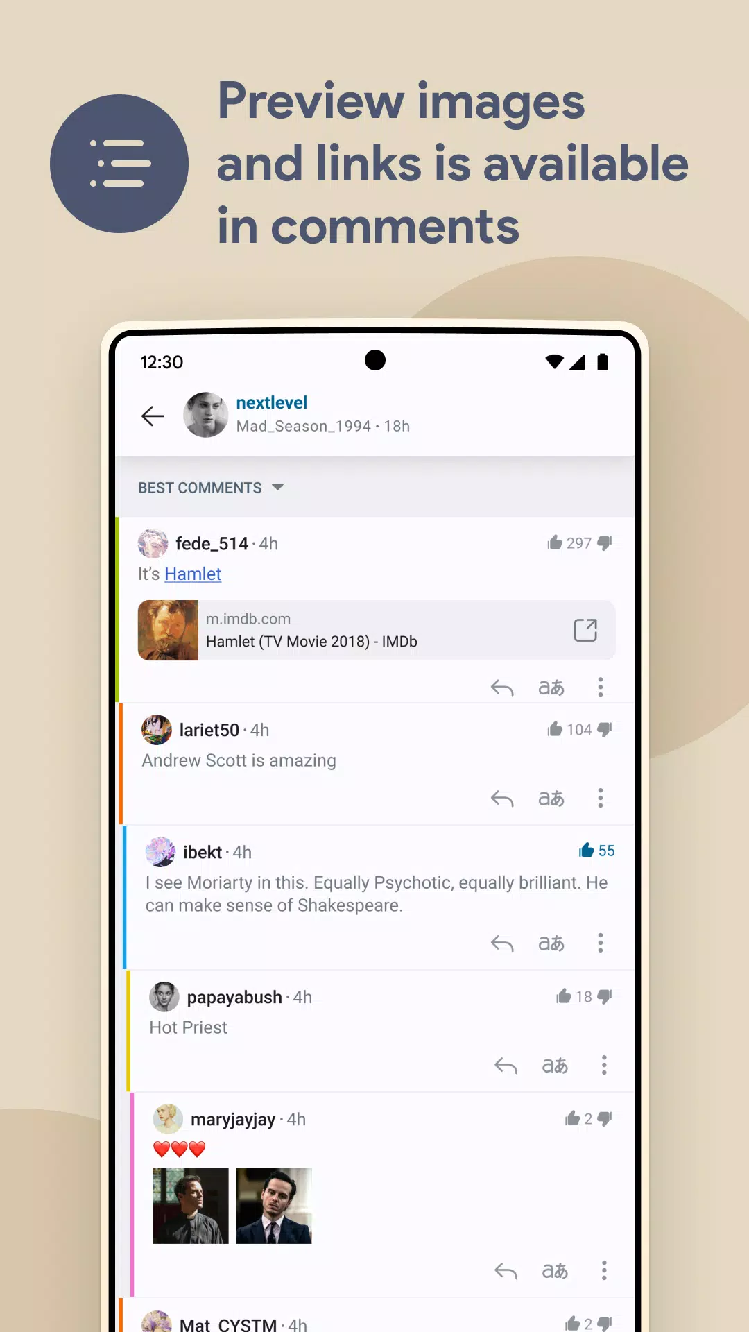 FatBird For Reddit Capture d'écran 1