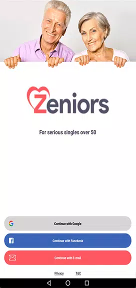 Zeniors - Seznámení pro starší 螢幕截圖 0