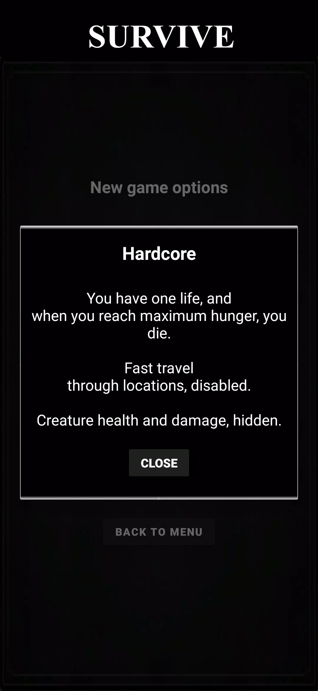 Fault Zone: Text Quest RPG Survival স্ক্রিনশট 1