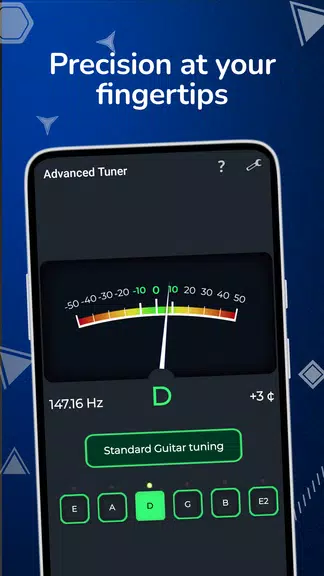 電子調音器 - Advanced Tuner 螢幕截圖 0