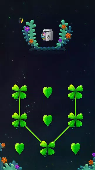 AppLock Theme Lucky Clover Captura de pantalla 0