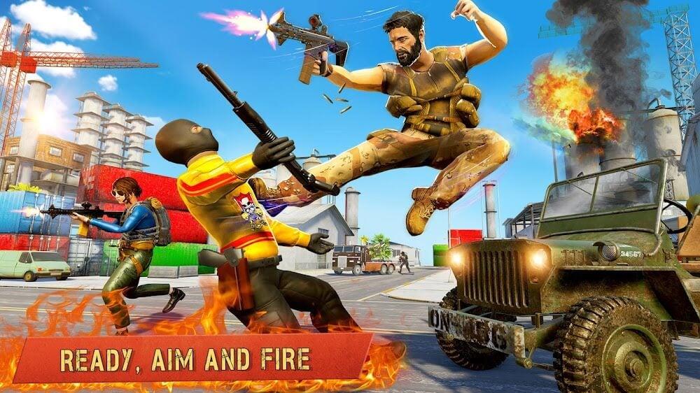 Commando Gun Shooting Games 3D 스크린샷 3