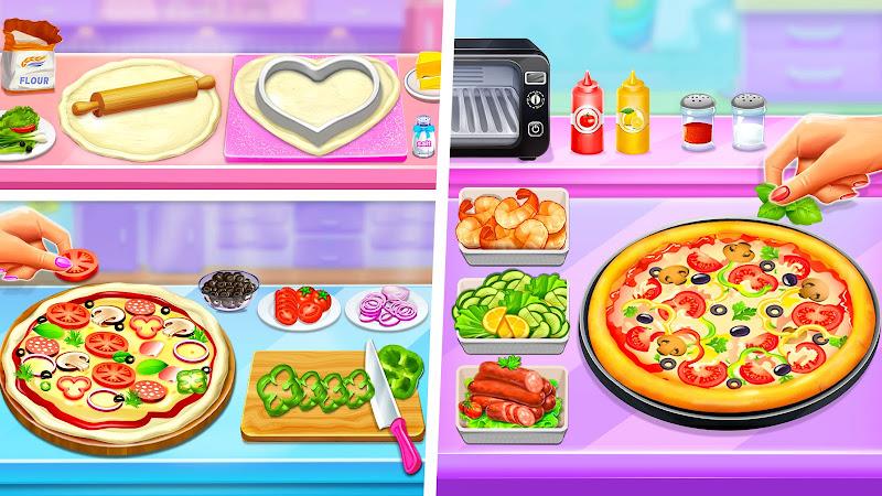 Pizza Maker game-Cooking Games स्क्रीनशॉट 0