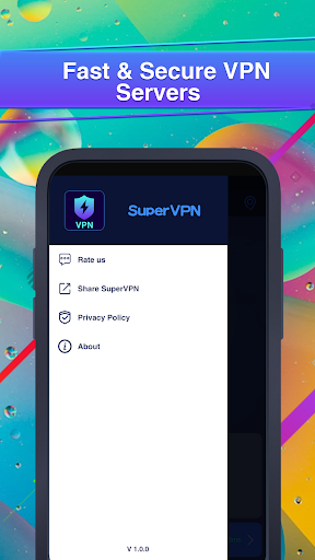 Super VPN - Stable & Fast VPN Ảnh chụp màn hình 1