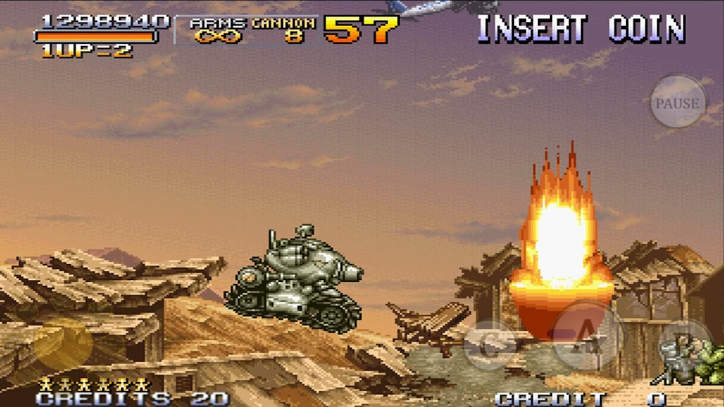 METAL SLUG 2 Mod ဖန်သားပြင်ဓာတ်ပုံ 3