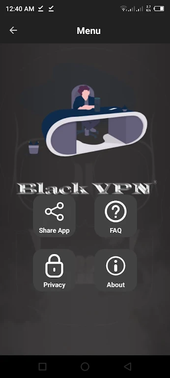 Black Hat VPN|VPNProxy|FreeVPN ဖန်သားပြင်ဓာတ်ပုံ 3