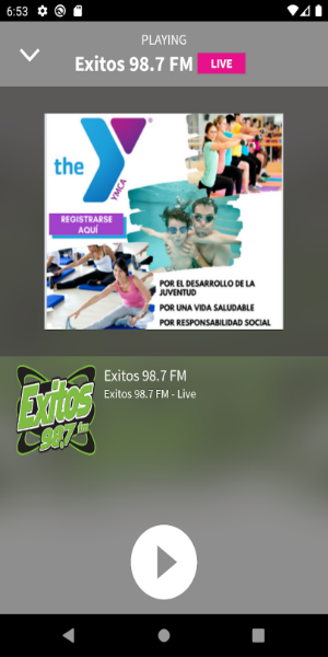 Exitos 98.7 Screenshot 2