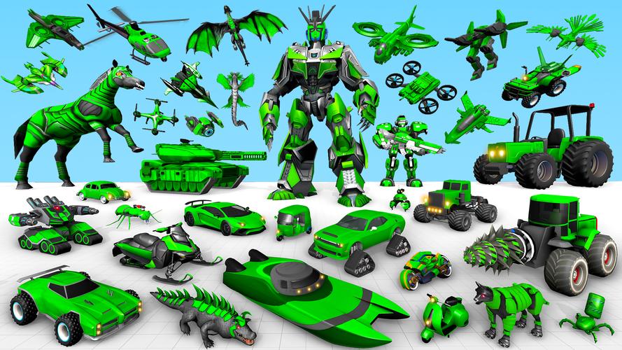 Horse Robot: Car Robot Games Captura de pantalla 2
