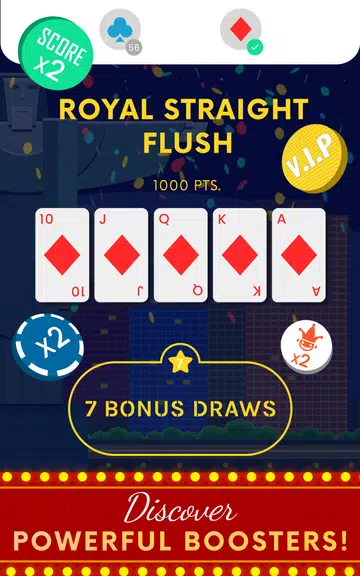 Shuffle Card Puzzle: Offline game Zrzut ekranu 1