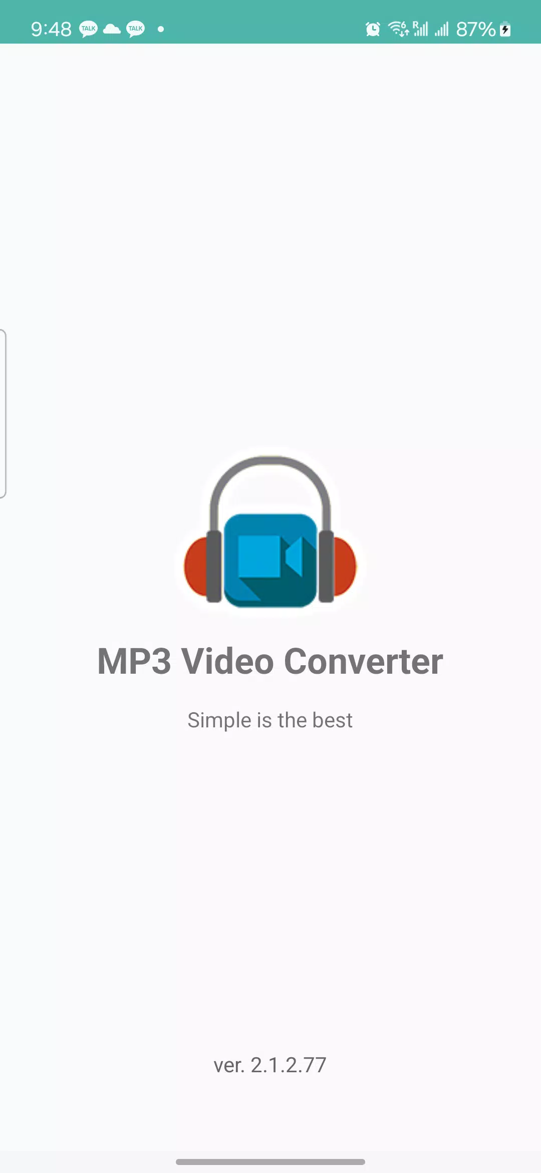MP3 Video Converter 螢幕截圖 0
