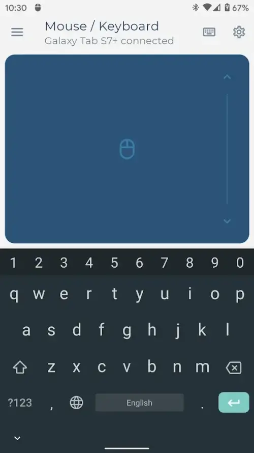 Bluetooth Keyboard & Mouse mod Screenshot 1