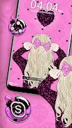 Pink Girly Theme Скриншот 3