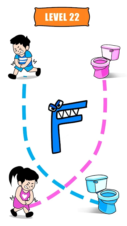 Path To Toilet - Draw The Line 螢幕截圖 2