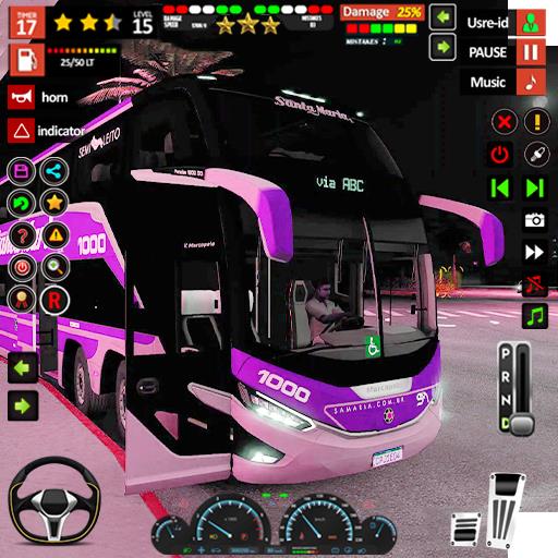 Coach Bus Driving- Bus Game Mod ภาพหน้าจอ 0