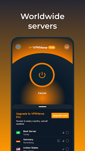 VPNVerse - IP Address Changer Screenshot 0