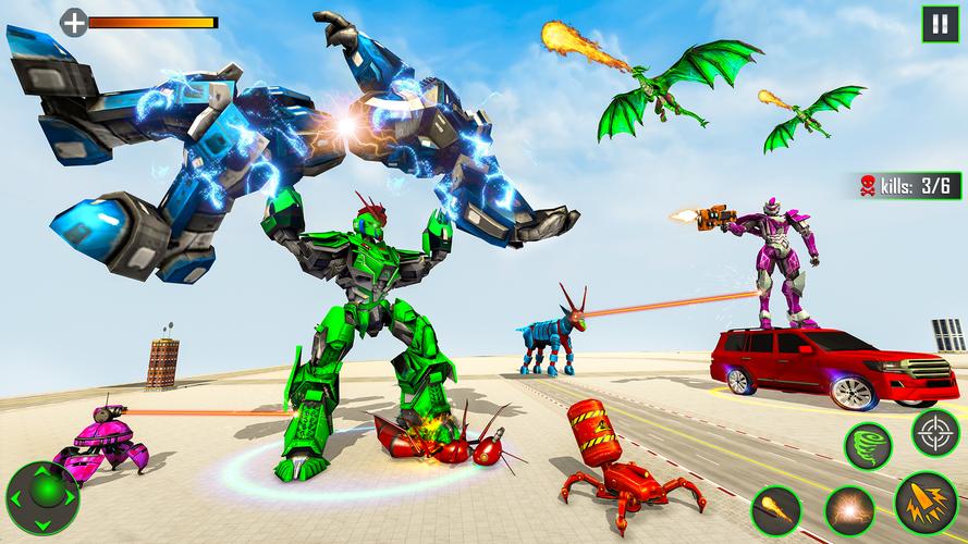 Roboterautospiel: Roboterspiel Screenshot 3