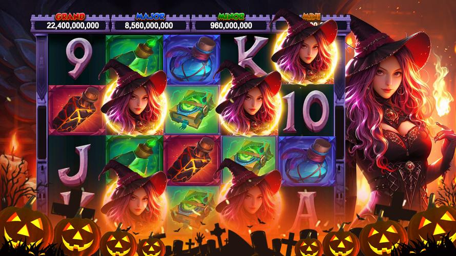 Vegas Casino: Witch Slots Captura de pantalla 0
