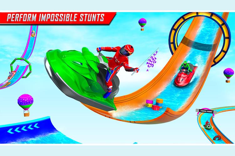 Jet Ski Racing Games 3D স্ক্রিনশট 1