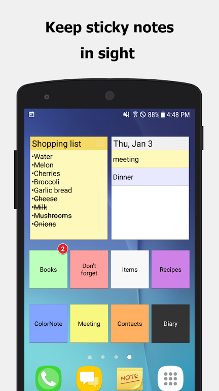 ColorNote Notepad Notizen Screenshot 1