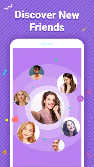 Meet – Talk to Strangers Using Random Video Chat Schermafbeelding 3