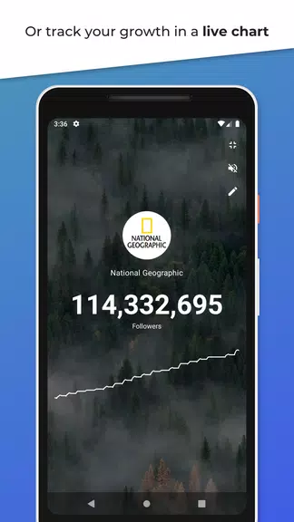 Instastatistics - Live Followe ภาพหน้าจอ 1
