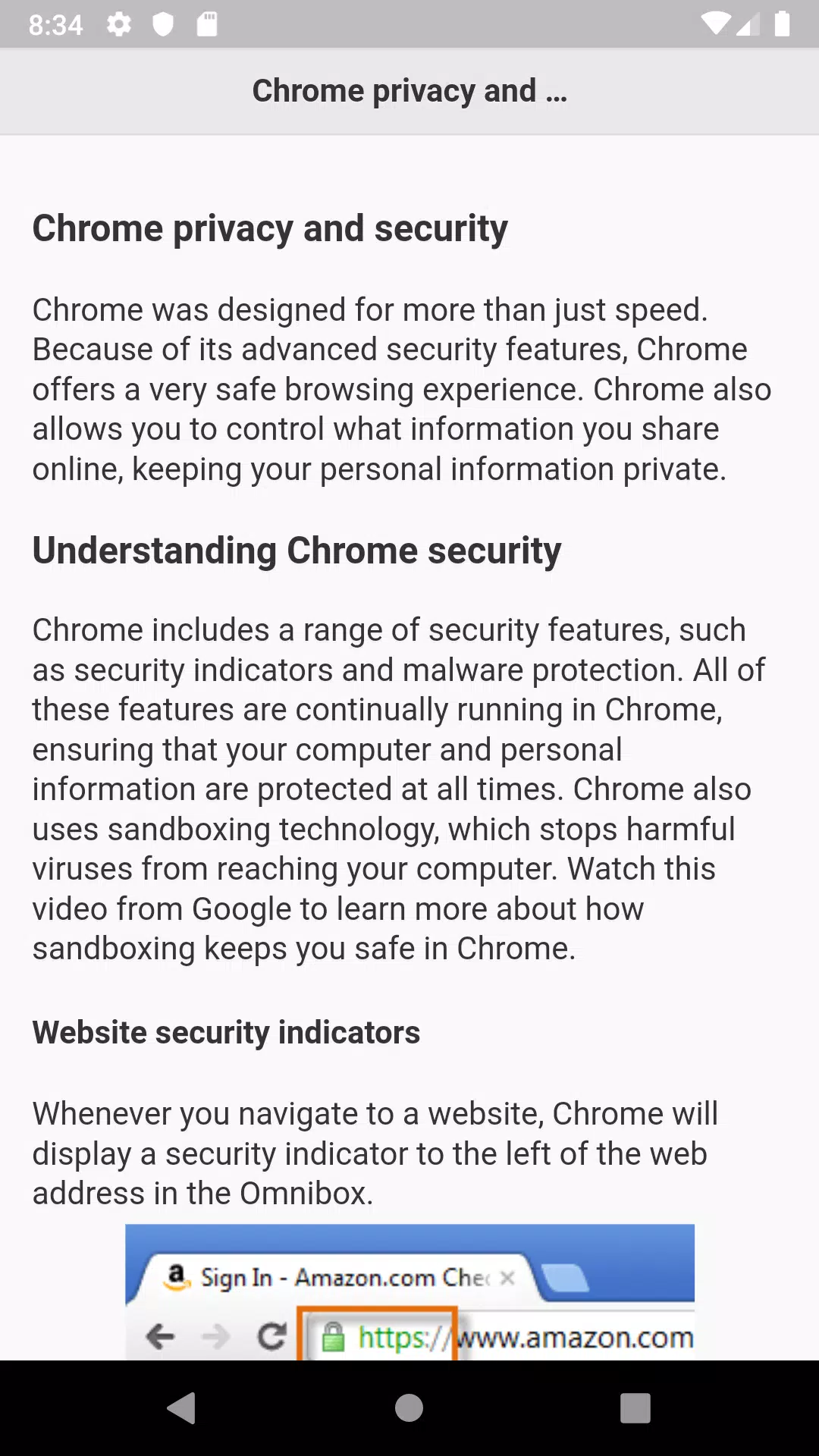 Tutorials for Web Browser Скриншот 1