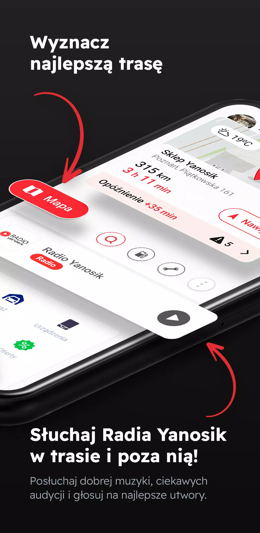 Yanosik: antyradar i nawigacja应用截图第2张