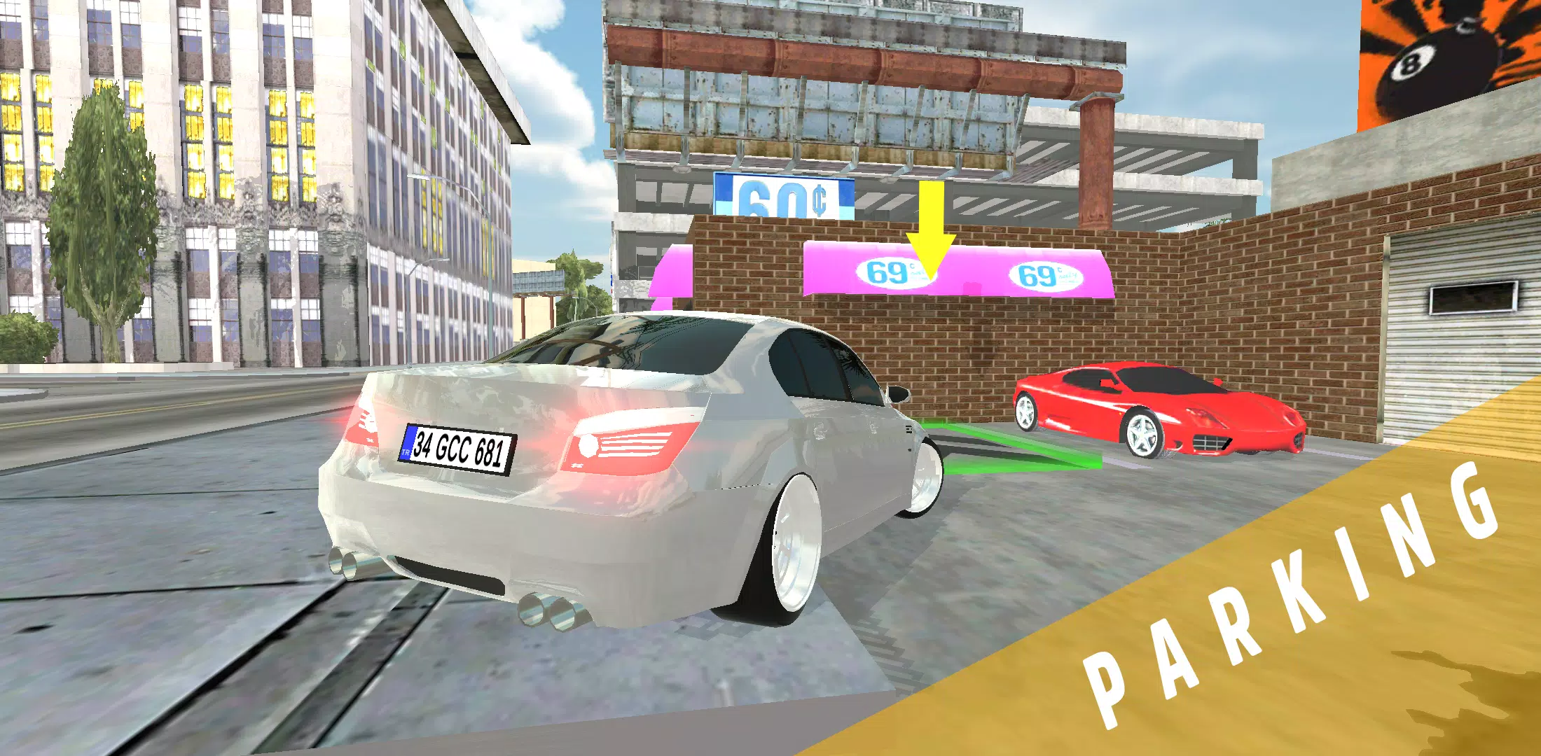 CLS 63 Drift & Park Simulator ဖန်သားပြင်ဓာတ်ပုံ 1