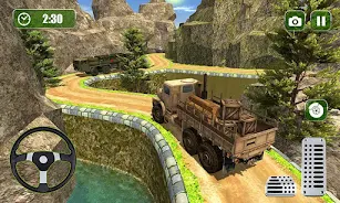 Offroad US Army Truck Driving Capture d'écran 3