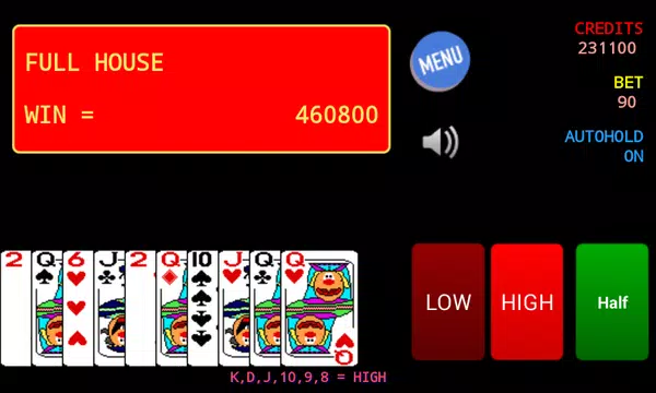 Jolly Card Poker Ảnh chụp màn hình 2