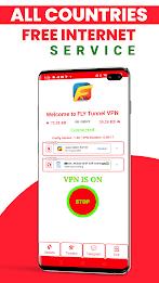 FLY TUNNEL VPN स्क्रीनशॉट 2