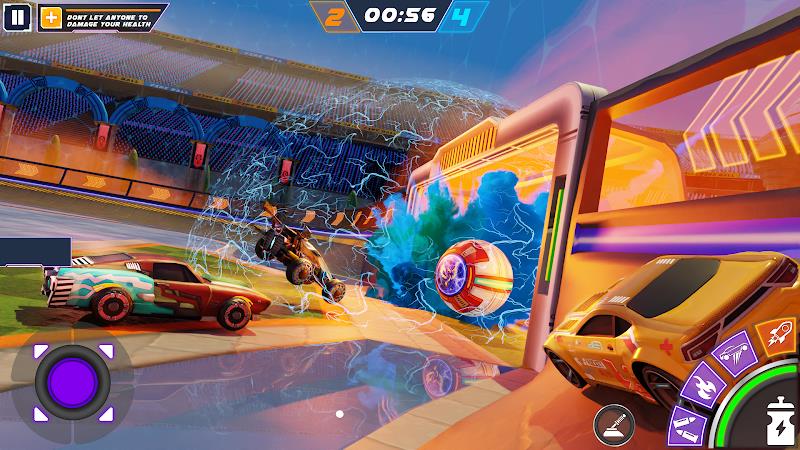 Rocket Car: Car Ball Games Скриншот 0