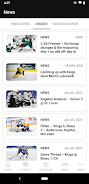 LA Kings Mobile App ဖန်သားပြင်ဓာတ်ပုံ 1