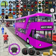 US Bus Simulator Bus Games 3D Zrzut ekranu 2