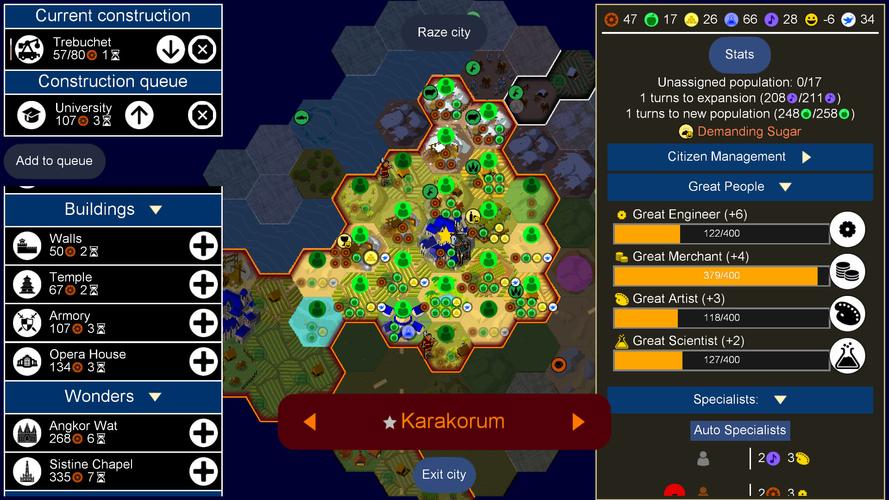 Unciv Capture d'écran 1