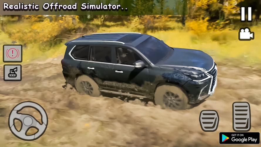 Prado Offroad Jeep Simulator Captura de tela 2