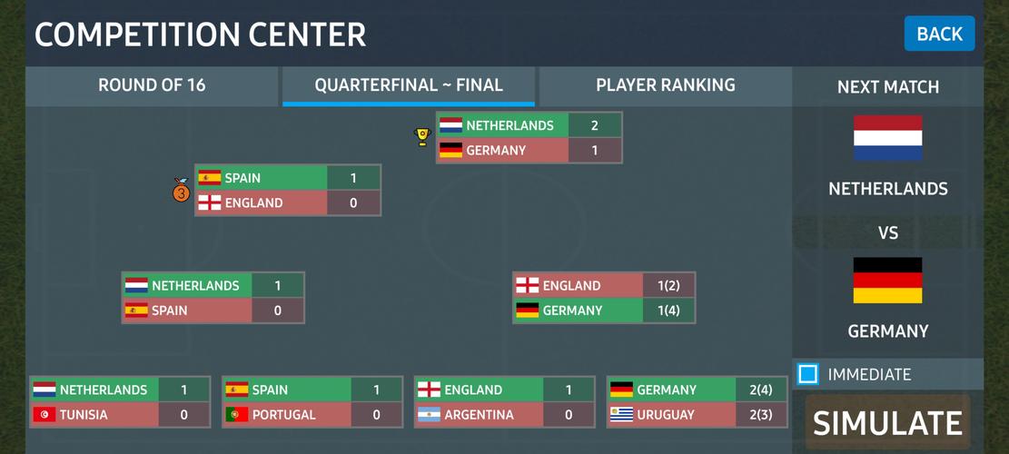 World Football Simulator 螢幕截圖 2