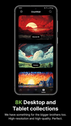 One4Wall: AI Wallpapers 螢幕截圖 2