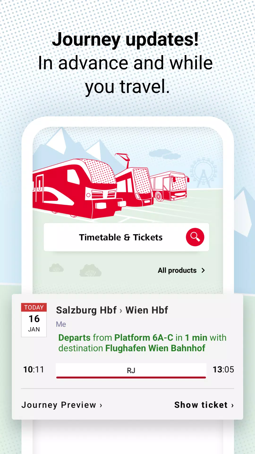 ÖBB Tickets Screenshot 2