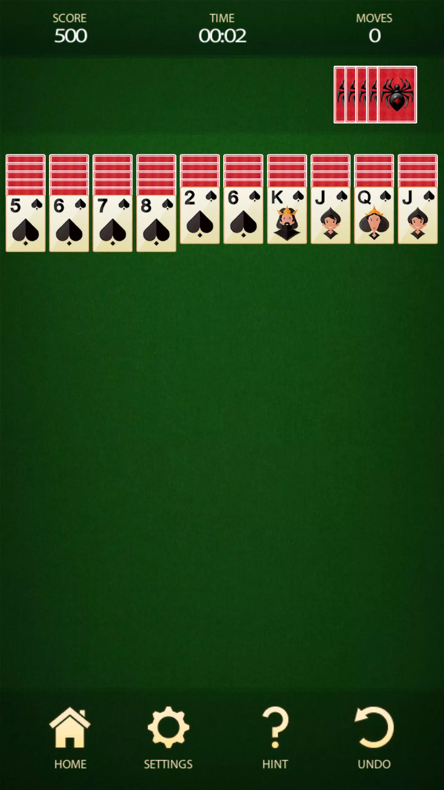 Spider Solitaire: Card Game ภาพหน้าจอ 3