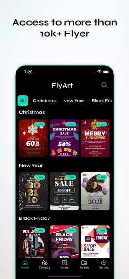 FlyArt - Flyer Creator Screenshot 2