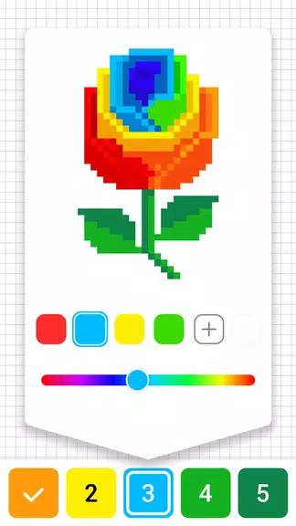 Draw.ly: Color by Number स्क्रीनशॉट 2