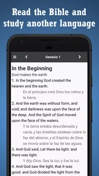 Schermata BIBLE SPANISH ENGLISH 0