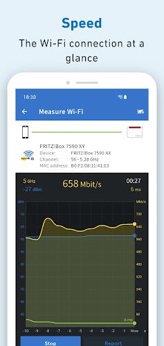 Schermata FRITZ!App WLAN 2