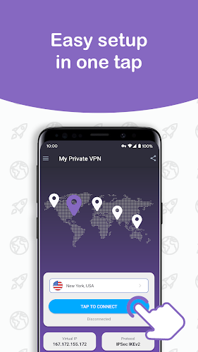 My Private VPN ဖန်သားပြင်ဓာတ်ပုံ 1