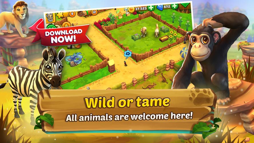 Zoo 2: Animal Park Скриншот 2