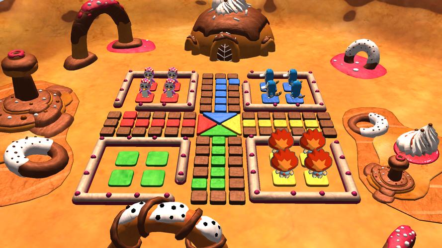 Ludo 3D Multiplayer Ảnh chụp màn hình 1