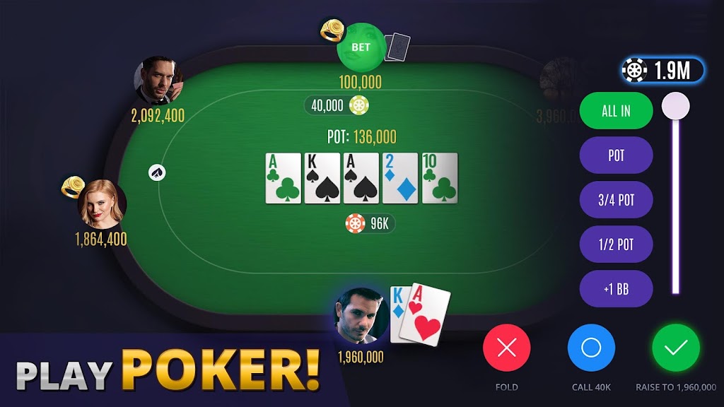Poker Arena Champions - Texas Hold'em & Omaha Скриншот 0